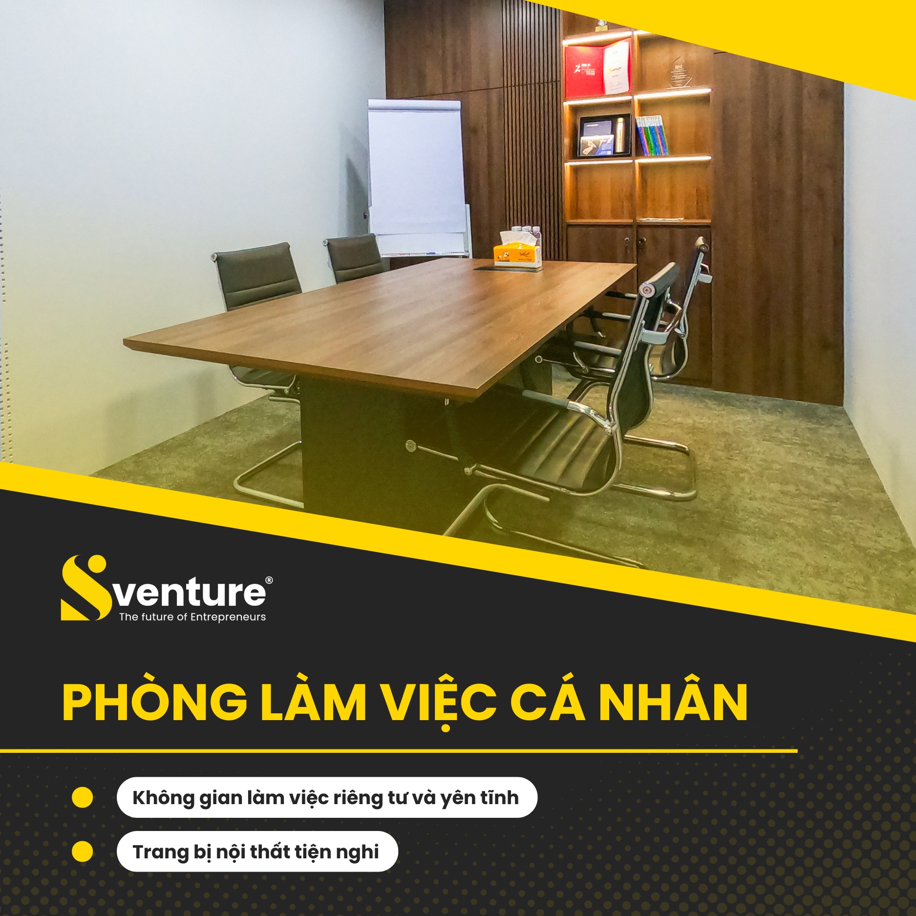 tối ưu chi phí phí với phòng làm việc cá nhân