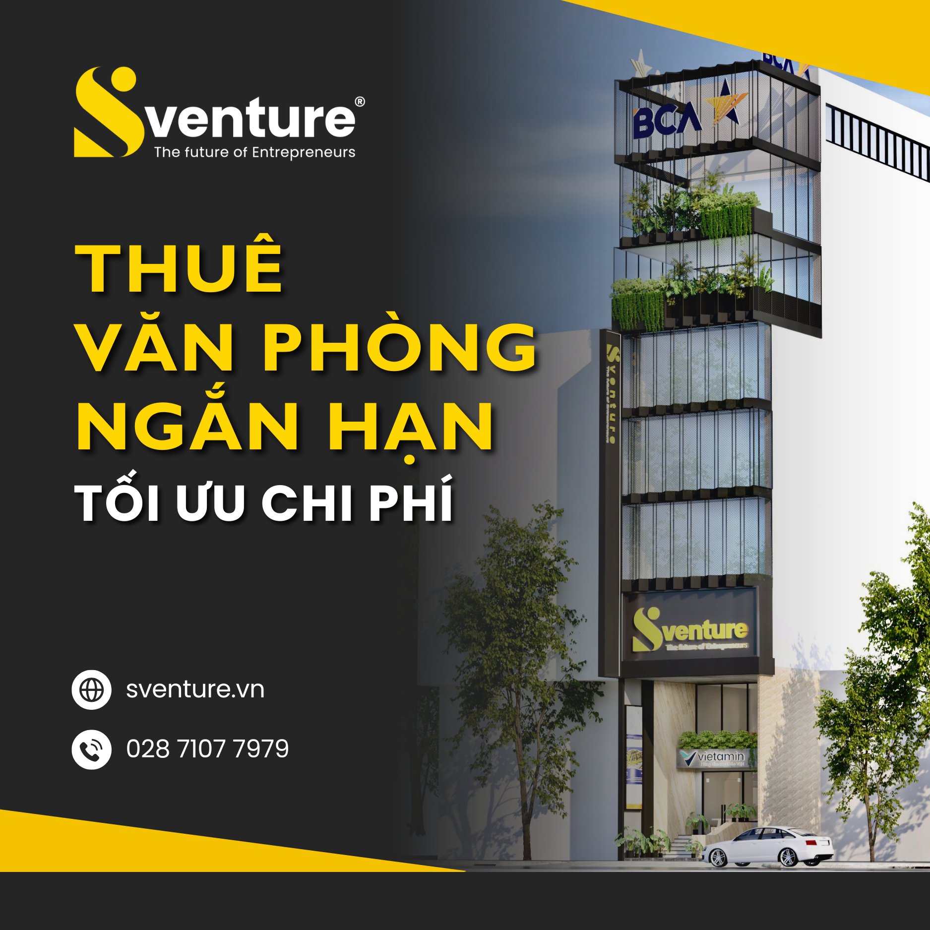 THUÊ VĂN PHÒNG NGẮN HẠN – TỐI ƯU CHI PHÍ TẠI SVENTURE